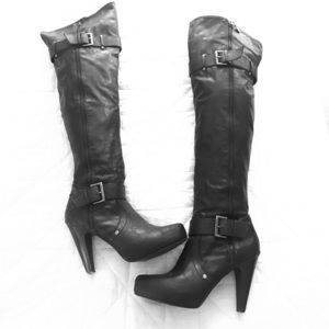 GBYGUESS women’s size 8 over the knee boots